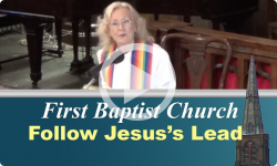 First Baptist Church: Follow Jesus' Lead