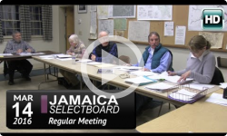 Jamaica Selectboard Mtg 3/14/16