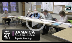 Jamaica Selectboard Mtg 4/27/15