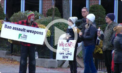 Couch Potatoe Productions: Gun Sense Vermont Vigil at Pliny Park 11/2/23