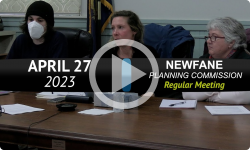 Newfane Planning Commission: Newfane PC Mtg 4/27/23