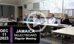 Jamaica Selectboard: Jamaica SB Mtg 12/11/23