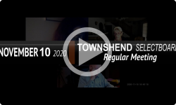 Townshend Selectboard: Townshend SB Mtg 11/10/20
