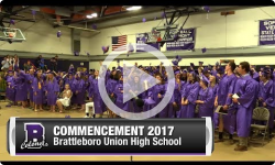 2017 Brattleboro Union High School Graduation