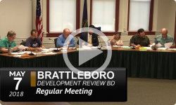 Brattleboro DRB Meeting 5/7/18