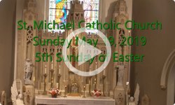 Mass from Sunday, May 19, 2019