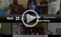 Newfane Planning Commission: Newfane PC Mtg 3/25/21