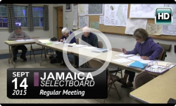 Jamaica Selectboard Mtg 9/14/15
