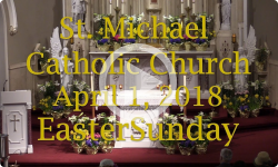 Mass from Sunday, April 1, 2018