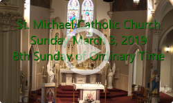 Mass from Sunday, March 3, 2019