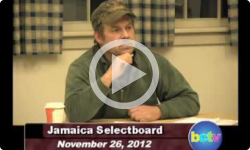 Jamaica Selectboard Mtg. 11/26/12