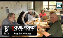 Guilford Selectboard Mtg 5/9/16