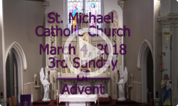 Mass from Sunday March 4, 2018