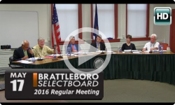 Brattleboro Selectboard Mtg 5/17/16