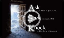 "Seek, Ask, Knock", February 25, 2024, Trinity Lutheran Church, Brattleboro, VT