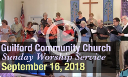 Guilford Church Service - 9/16/18