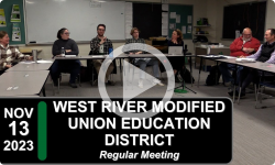 West River Education District: WRED Bd Mtg 11/13/23