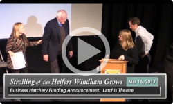 Bernie in Bratt: Windham Grows Funding Announcement 3/16/17