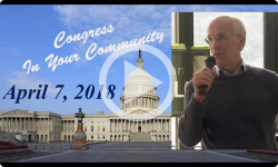 Rep. Welch in Bratt: Congress in Your Community 4/7/18