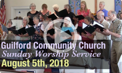 Guilford Church Service - 8/5/18