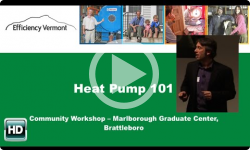 SEON Heat Pump Workshop in Brattleboro 1/12/15