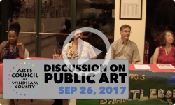 Arts Council of Windham County Public Art Discussion 9/26/17