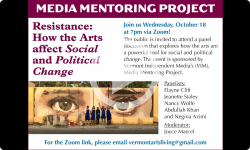 Media Mentoring Project: Resistance: How the Arts affect Social and Political Change 10/18/23