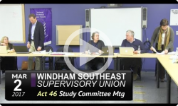 WSESU Act 46 Study Committee Mtg 3/2/17
