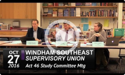 WSESU Act 46 Study Committee Mtg 10/27/16