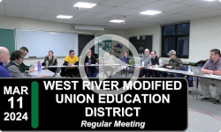 West River Education District: WRED Bd Mtg 3/11/24