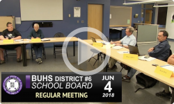BUHS School Board Meeting 6/4/18