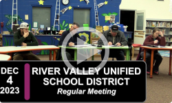 River Valleys Unified School District: RVUSD Bd Mtg 12/4/23